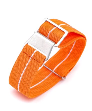Nylon Strap Paratrooper - Orange / vit