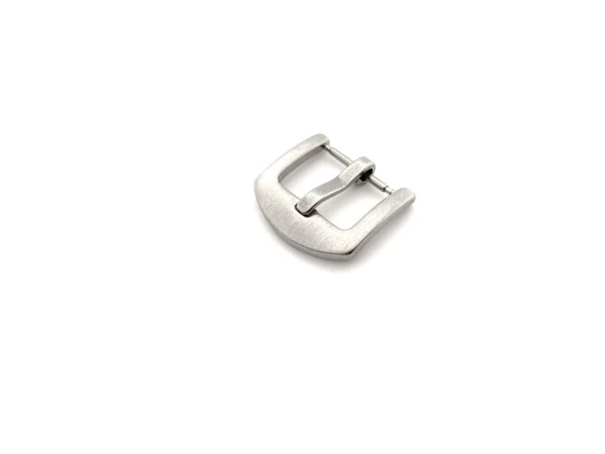 Spänne Premium - silver borstat