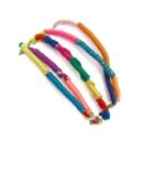 Färgglada armband / hippiesnören