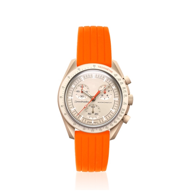 Gummi Stripe - Orange (neon)