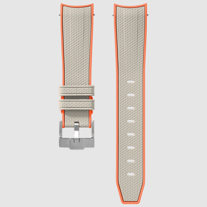 Gummi Curved Quick - Beige / orange
