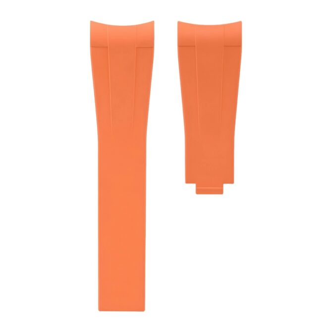 Gummi Curved Clasp FKM - Orange
