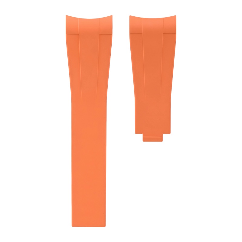 Gummi Curved Clasp FKM - Orange