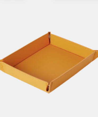Förvaringsbricka / "watch tray" - Gul
