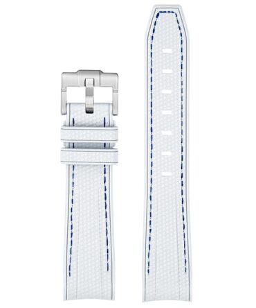 Gummi Curved Premium - Vit / blå