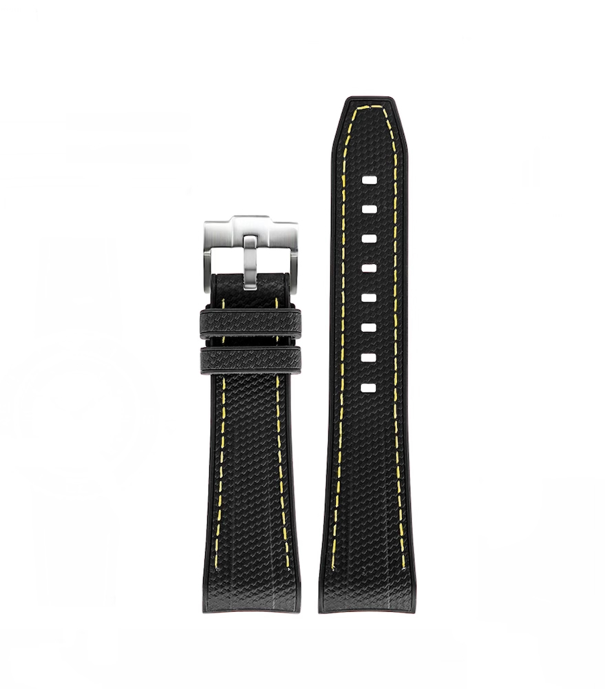 Gummi Curved Fifty Fathoms Premium - Svart / gul