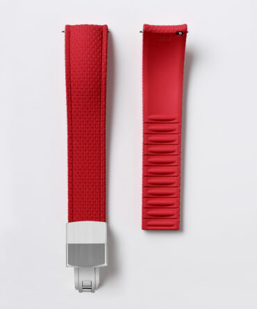 Gummi Semi-Curved Woven CTS FKM - röd